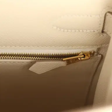 HERMÈS wait to list Hermes Kelly Sellier 32 Craie Epsom Gold Hardware | Thumbnail 9 HERMÈS wait to list Hermes Kelly Sellier 32 Craie Epsom Gold Hardware | Thumbnail 9