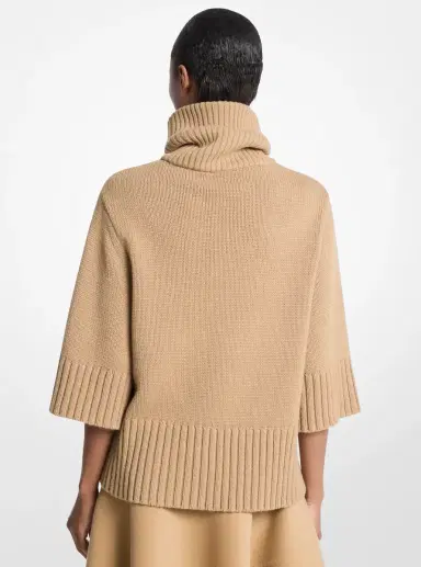 Michael Kors Collection Cashmere Funnel-Neck Sweater | Thumbnail 2 Michael Kors Collection Cashmere Funnel-Neck Sweater | Thumbnail 2