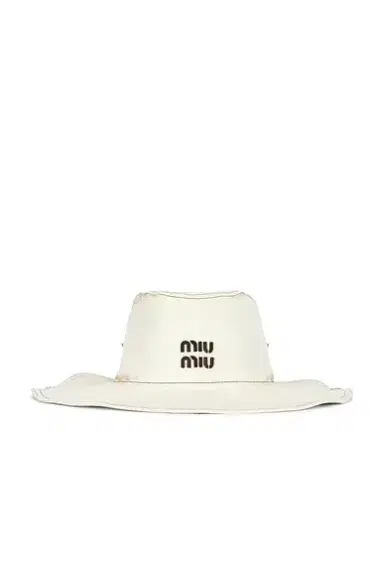 Miu Miu Denim Cowboy Hat | Thumbnail 3 Miu Miu Denim Cowboy Hat | Thumbnail 3
