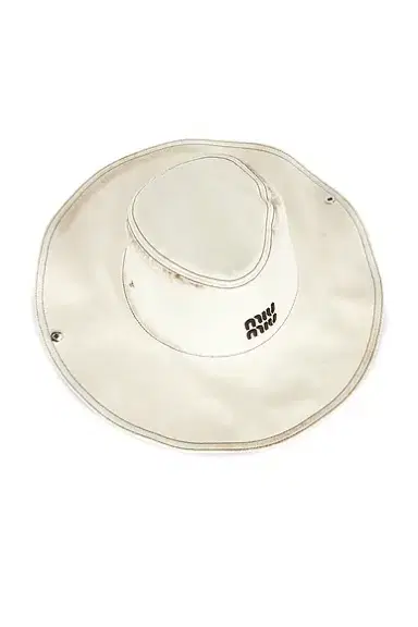 Miu Miu Denim Cowboy Hat | Thumbnail 4 Miu Miu Denim Cowboy Hat | Thumbnail 4