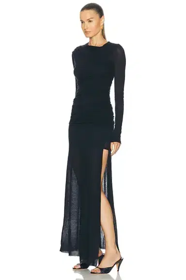 SEV Draped Knit Long Dress | Thumbnail 3 SEV Draped Knit Long Dress | Thumbnail 3