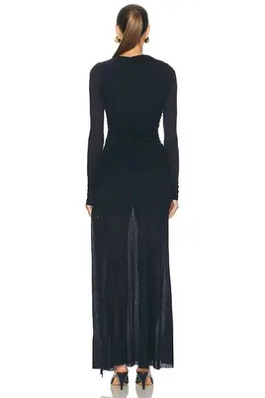 SEV Draped Knit Long Dress | Thumbnail 4 SEV Draped Knit Long Dress | Thumbnail 4