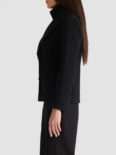 Mackage Women's Danielle Double-Breasted Coat - Black - Size Medium | Thumbnail 6 Mackage Women's Danielle Double-Breasted Coat - Black - Size Medium | Thumbnail 6