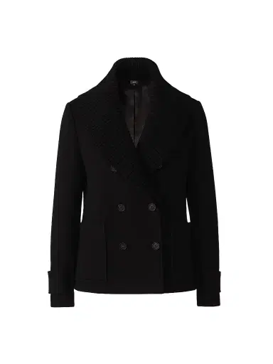 Mackage Women's Danielle Double-Breasted Coat - Black - Size Medium | Thumbnail 1 Mackage Women's Danielle Double-Breasted Coat - Black - Size Medium | Thumbnail 1