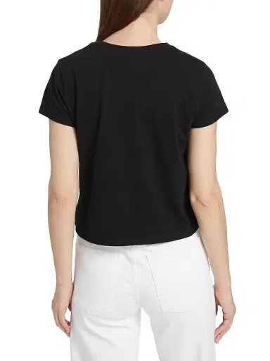 AGOLDE Women's Adine Shrunked T-Shirt - Black | Thumbnail 5 AGOLDE Women's Adine Shrunked T-Shirt - Black | Thumbnail 5