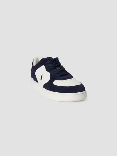 Polo Ralph Lauren Men's Masters Court Low-Top Sneakers - Navy White Multi - Size 9 | Thumbnail 5 Polo Ralph Lauren Men's Masters Court Low-Top Sneakers - Navy White Multi - Size 9 | Thumbnail 5