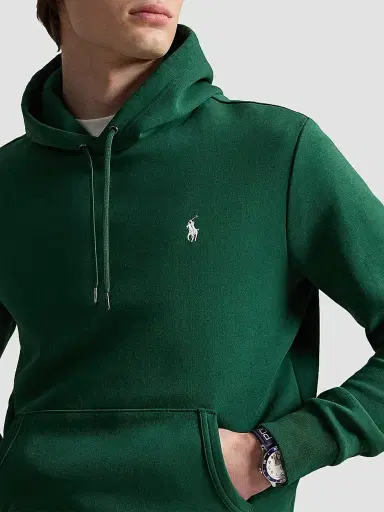 Polo Ralph Lauren Men's Double-Knit Hoodie | Thumbnail 5 Polo Ralph Lauren Men's Double-Knit Hoodie | Thumbnail 5