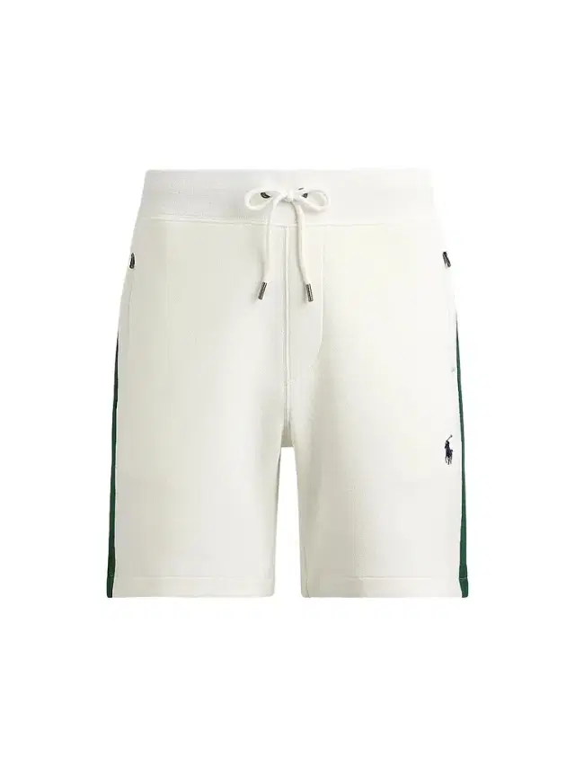Men's Terry Drawstring Shorts - White Men's Terry Drawstring Shorts - White