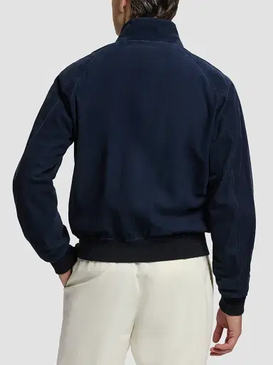 Ralph Lauren Purple Label Men's Suede Bomber Jacket | Thumbnail 3 Ralph Lauren Purple Label Men's Suede Bomber Jacket | Thumbnail 3
