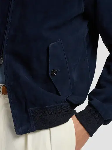 Ralph Lauren Purple Label Men's Suede Bomber Jacket | Thumbnail 7 Ralph Lauren Purple Label Men's Suede Bomber Jacket | Thumbnail 7