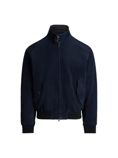 Ralph Lauren Purple Label Men's Suede Bomber Jacket | Thumbnail 1 Ralph Lauren Purple Label Men's Suede Bomber Jacket | Thumbnail 1