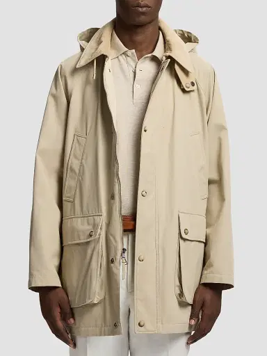 Ralph Lauren Purple Label Men's Ventile-Twill Car Coat | Thumbnail 4 Ralph Lauren Purple Label Men's Ventile-Twill Car Coat | Thumbnail 4