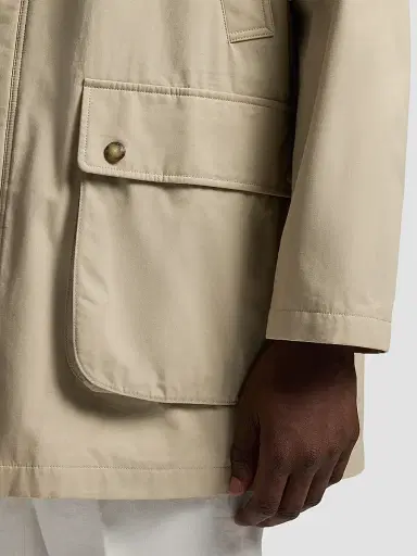 Ralph Lauren Purple Label Men's Ventile-Twill Car Coat | Thumbnail 6 Ralph Lauren Purple Label Men's Ventile-Twill Car Coat | Thumbnail 6