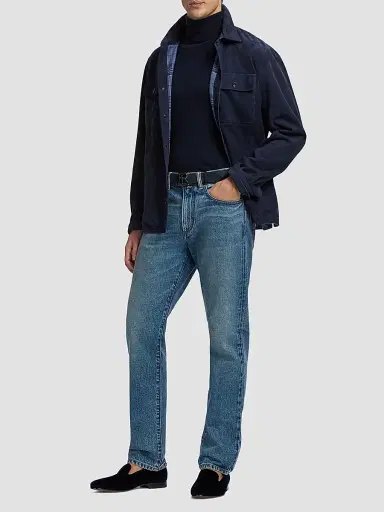 Ralph Lauren Purple Label Men's Suede Shirt Jacket | Thumbnail 2 Ralph Lauren Purple Label Men's Suede Shirt Jacket | Thumbnail 2