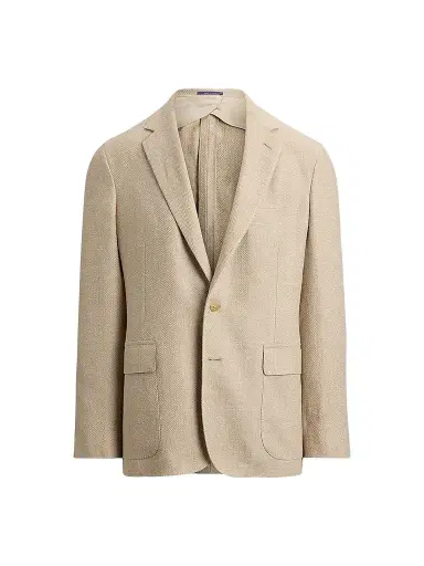 Ralph Lauren Purple Label Men's Herringbone Linen-Blend Sport Coat | Thumbnail 1 Ralph Lauren Purple Label Men's Herringbone Linen-Blend Sport Coat | Thumbnail 1
