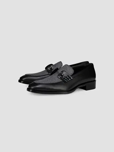 Christian Louboutin Men's Chambelimoc Loafers - Black | Thumbnail 2 Christian Louboutin Men's Chambelimoc Loafers - Black | Thumbnail 2