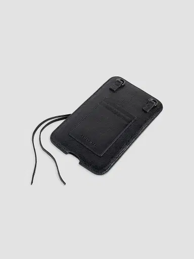 Balenciaga Women's Le City Vertical Phone Holder - Black | Thumbnail 2 Balenciaga Women's Le City Vertical Phone Holder - Black | Thumbnail 2