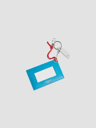 Balenciaga Women's Le City Robot Keychain Charm - Blue Red | Thumbnail 2 Balenciaga Women's Le City Robot Keychain Charm - Blue Red | Thumbnail 2