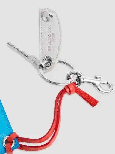Balenciaga Women's Le City Robot Keychain Charm - Blue Red | Thumbnail 4 Balenciaga Women's Le City Robot Keychain Charm - Blue Red | Thumbnail 4