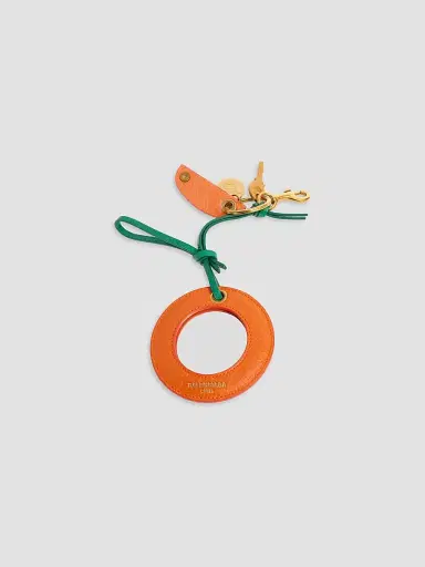 Balenciaga Men's Le City Keychain Charm - Orange Yellow | Thumbnail 2 Balenciaga Men's Le City Keychain Charm - Orange Yellow | Thumbnail 2