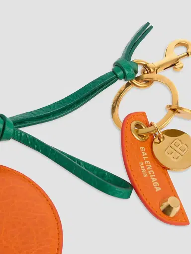 Balenciaga Men's Le City Keychain Charm - Orange Yellow | Thumbnail 3 Balenciaga Men's Le City Keychain Charm - Orange Yellow | Thumbnail 3