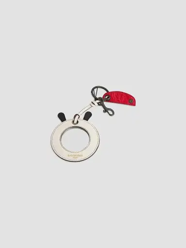 Balenciaga Men's Le City Ladybug Keychain Charm - Black Red | Thumbnail 2 Balenciaga Men's Le City Ladybug Keychain Charm - Black Red | Thumbnail 2