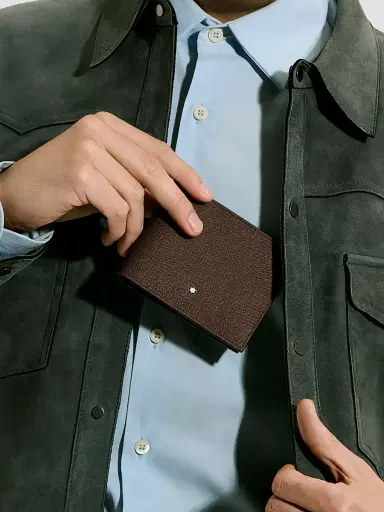 Montblanc Men's Sartorial Leather Bifold Wallet | Thumbnail 2 Montblanc Men's Sartorial Leather Bifold Wallet | Thumbnail 2