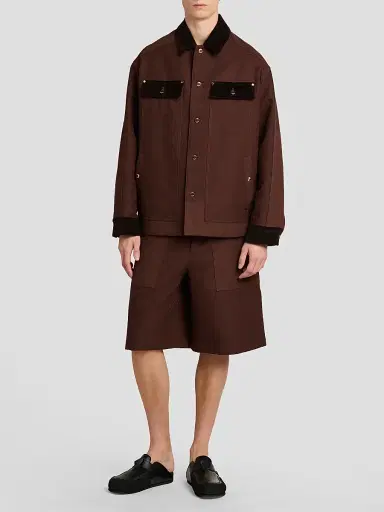 Casablanca Men's Monogram Cargo Shorts | Thumbnail 2 Casablanca Men's Monogram Cargo Shorts | Thumbnail 2