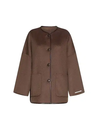 Marella Women's Double Sided Wool Cape - Brown | Thumbnail 1 Marella Women's Double Sided Wool Cape - Brown | Thumbnail 1