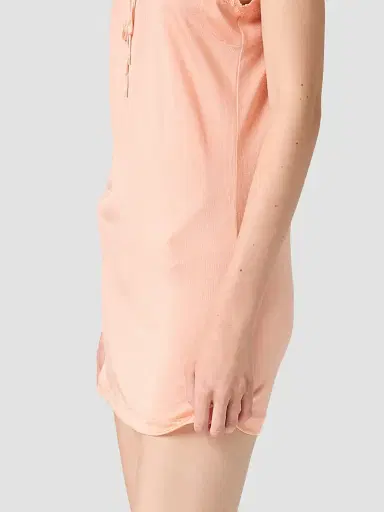 Miu Miu Women's Silk Mini-Dress - Pink | Thumbnail 5 Miu Miu Women's Silk Mini-Dress - Pink | Thumbnail 5