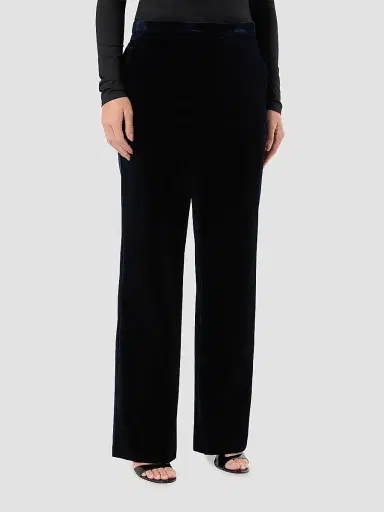 Marina Rinaldi Women's Velvet Trousers | Thumbnail 3 Marina Rinaldi Women's Velvet Trousers | Thumbnail 3