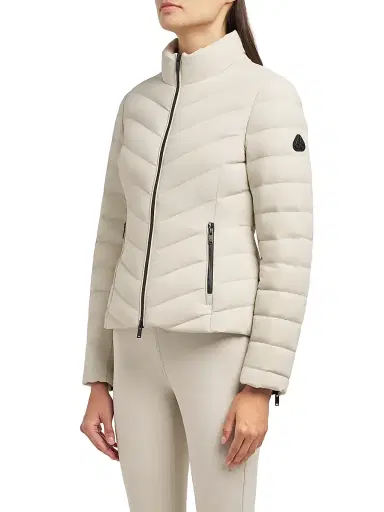 Moose Knuckles Women's Active Flex Elora Down Jacket - Alabaster - Size XL | Thumbnail 4 Moose Knuckles Women's Active Flex Elora Down Jacket - Alabaster - Size XL | Thumbnail 4