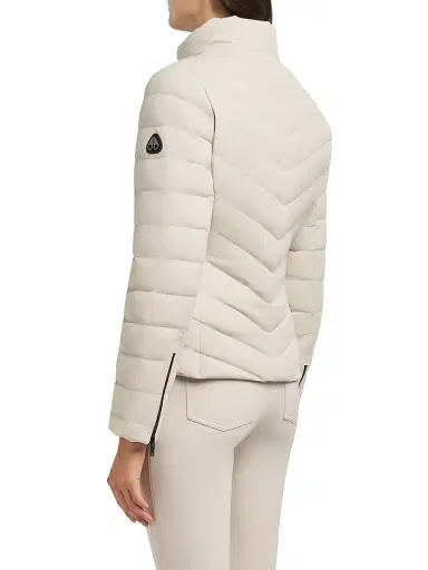 Moose Knuckles Women's Active Flex Elora Down Jacket - Alabaster - Size XL | Thumbnail 5 Moose Knuckles Women's Active Flex Elora Down Jacket - Alabaster - Size XL | Thumbnail 5