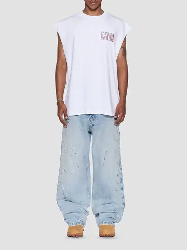 Ksubi Men's Logo Cotton Tank - White | Thumbnail 2 Ksubi Men's Logo Cotton Tank - White | Thumbnail 2