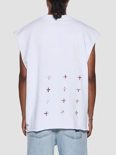 Ksubi Men's Logo Cotton Tank - White | Thumbnail 3 Ksubi Men's Logo Cotton Tank - White | Thumbnail 3