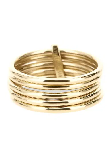 NANIS Diamond Multi Boules Three Band Ring | Thumbnail 4 NANIS Diamond Multi Boules Three Band Ring | Thumbnail 4