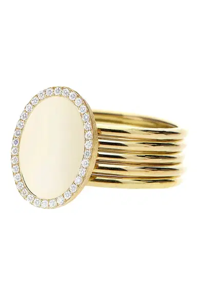 NANIS Diamond Five Band Sway Ring | Thumbnail 3 NANIS Diamond Five Band Sway Ring | Thumbnail 3