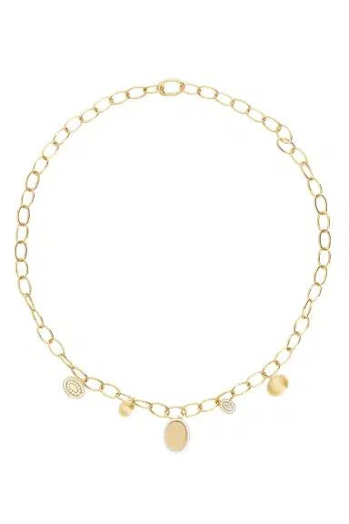 NANIS Diamond Alternating Boule Link Sway Necklace | Thumbnail 1 NANIS Diamond Alternating Boule Link Sway Necklace | Thumbnail 1