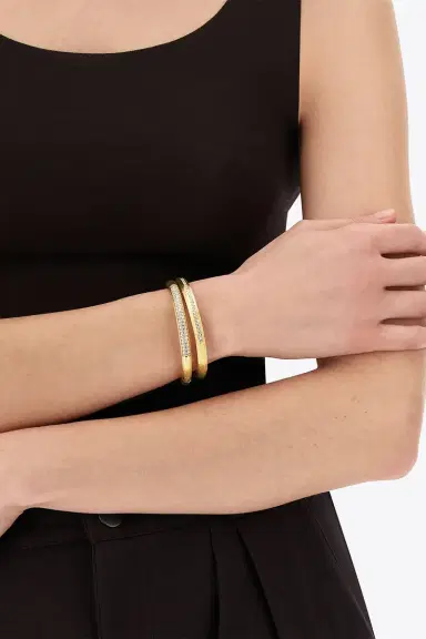 NANIS Diamond Pave Libera Aura Bangle Bracelet | Thumbnail 2 NANIS Diamond Pave Libera Aura Bangle Bracelet | Thumbnail 2
