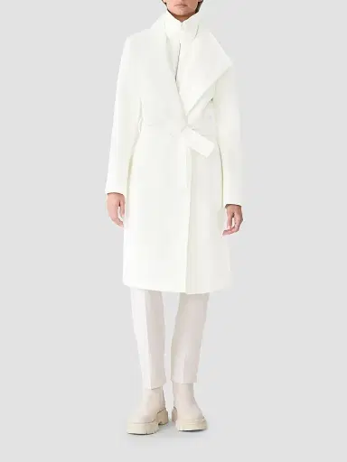 Mackage Women's Norita 2-In-1 Double Face Wool Coat - Cream - Size XL | Thumbnail 3 Mackage Women's Norita 2-In-1 Double Face Wool Coat - Cream - Size XL | Thumbnail 3