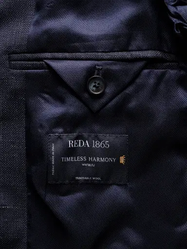 Eton Men's Brushed-Plaid Wool-Silk Jacket | Thumbnail 9 Eton Men's Brushed-Plaid Wool-Silk Jacket | Thumbnail 9