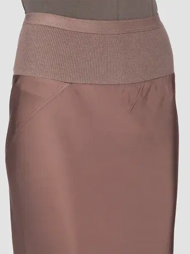 Rick Owens Women's Satin Bias Midi-Skirt - Grape | Thumbnail 5 Rick Owens Women's Satin Bias Midi-Skirt - Grape | Thumbnail 5