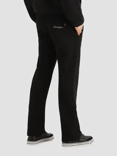 Dolce & Gabbana Men's Nero Logo Cotton Drawstring Pants - Nero | Thumbnail 4 Dolce & Gabbana Men's Nero Logo Cotton Drawstring Pants - Nero | Thumbnail 4