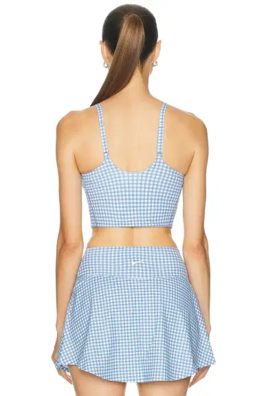 Nike One Padded Gingham Sports Bra | Thumbnail 3 Nike One Padded Gingham Sports Bra | Thumbnail 3