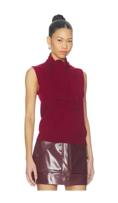 AKNVAS Giorgia Cashmere Wool Blend Sleeveless Tie Knit Top | Thumbnail 2 AKNVAS Giorgia Cashmere Wool Blend Sleeveless Tie Knit Top | Thumbnail 2