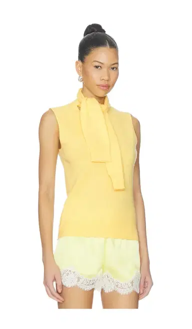 AKNVAS Giorgia Cashmere Wool Blend Sleeveless Tie Knit Top | Thumbnail 2 AKNVAS Giorgia Cashmere Wool Blend Sleeveless Tie Knit Top | Thumbnail 2