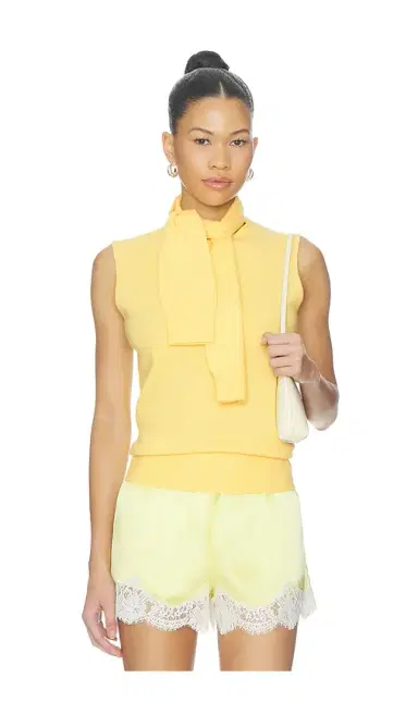 AKNVAS Giorgia Cashmere Wool Blend Sleeveless Tie Knit Top | Thumbnail 1 AKNVAS Giorgia Cashmere Wool Blend Sleeveless Tie Knit Top | Thumbnail 1