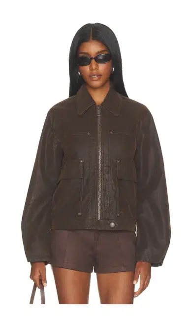 Free People X We The Free Blair Faux Suede Sierra Jacket | Thumbnail 1 Free People X We The Free Blair Faux Suede Sierra Jacket | Thumbnail 1