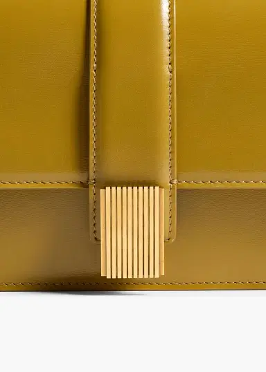 Khaite Blake Long Clutch In Golden Olive | Thumbnail 4 Khaite Blake Long Clutch In Golden Olive | Thumbnail 4