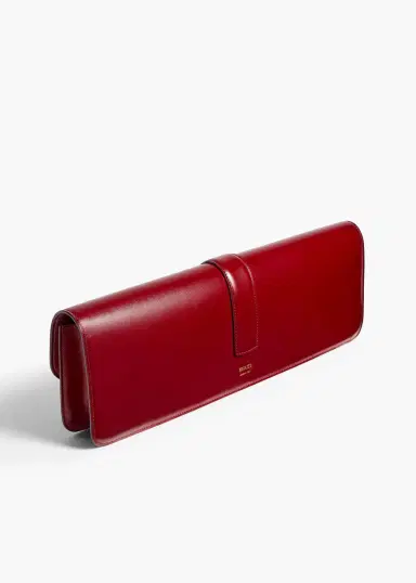 Khaite Blake Long Clutch In Oxblood | Thumbnail 2 Khaite Blake Long Clutch In Oxblood | Thumbnail 2